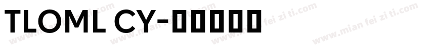 TLOML CY字体转换